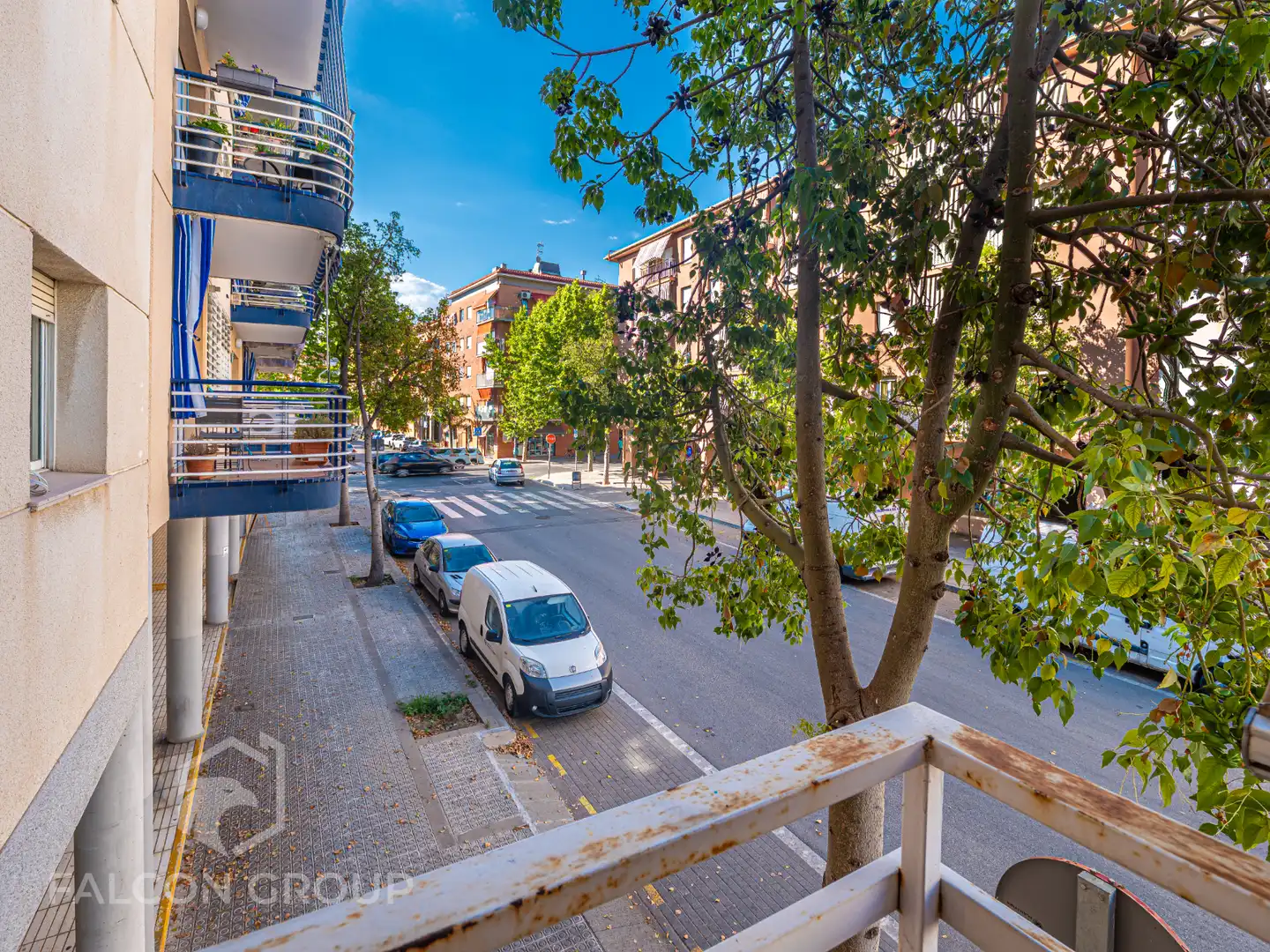 Vista exterior de Piso en venta en Vilanova i la Geltrú con Aire acondicionado, Trastero y Balcón
