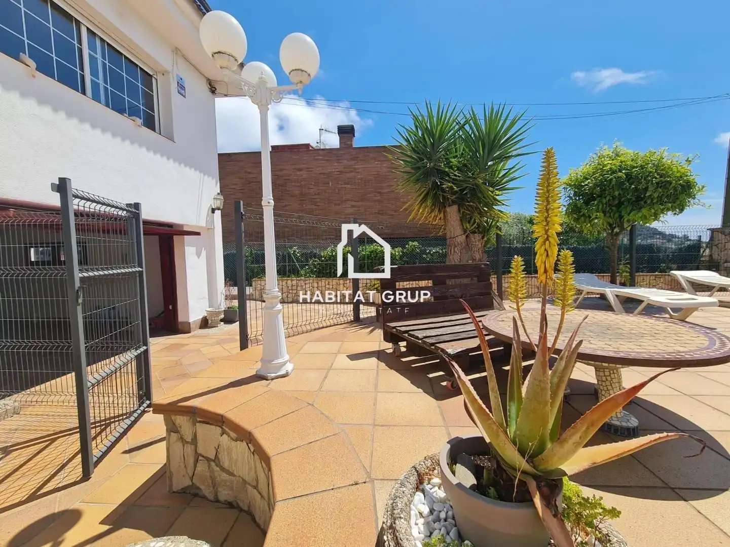 Terraza de Casa o chalet en venta en Blanes con Aire acondicionado, Calefacción y Jardín privado