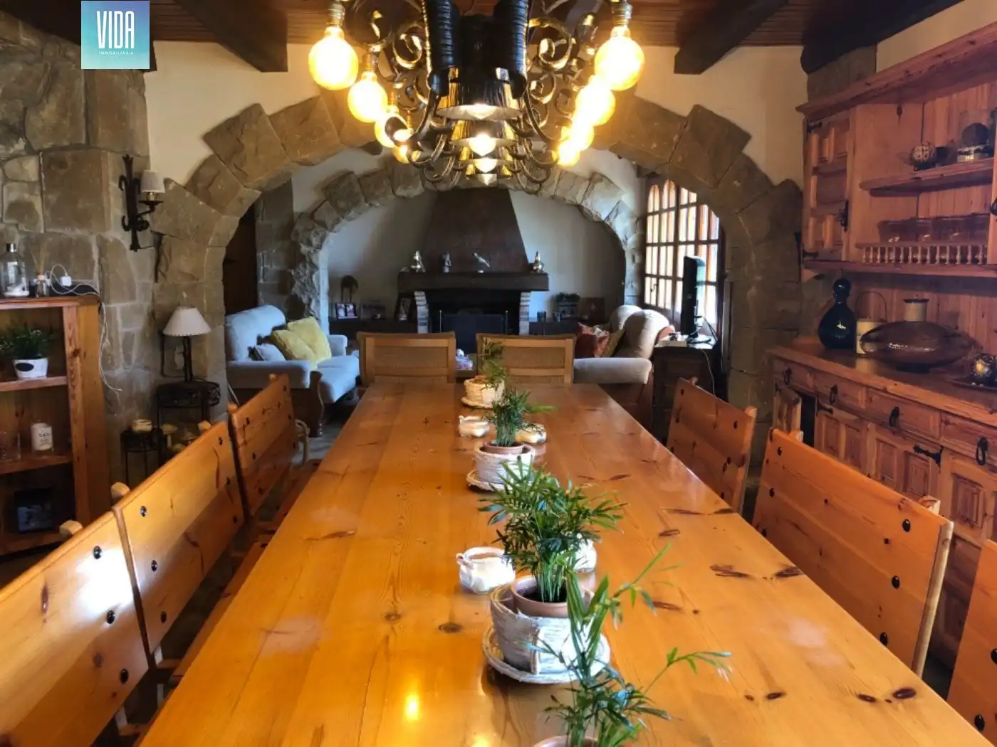 Dining room of Houses for sale in Calders  with Air Conditioner, Heating and Private garden