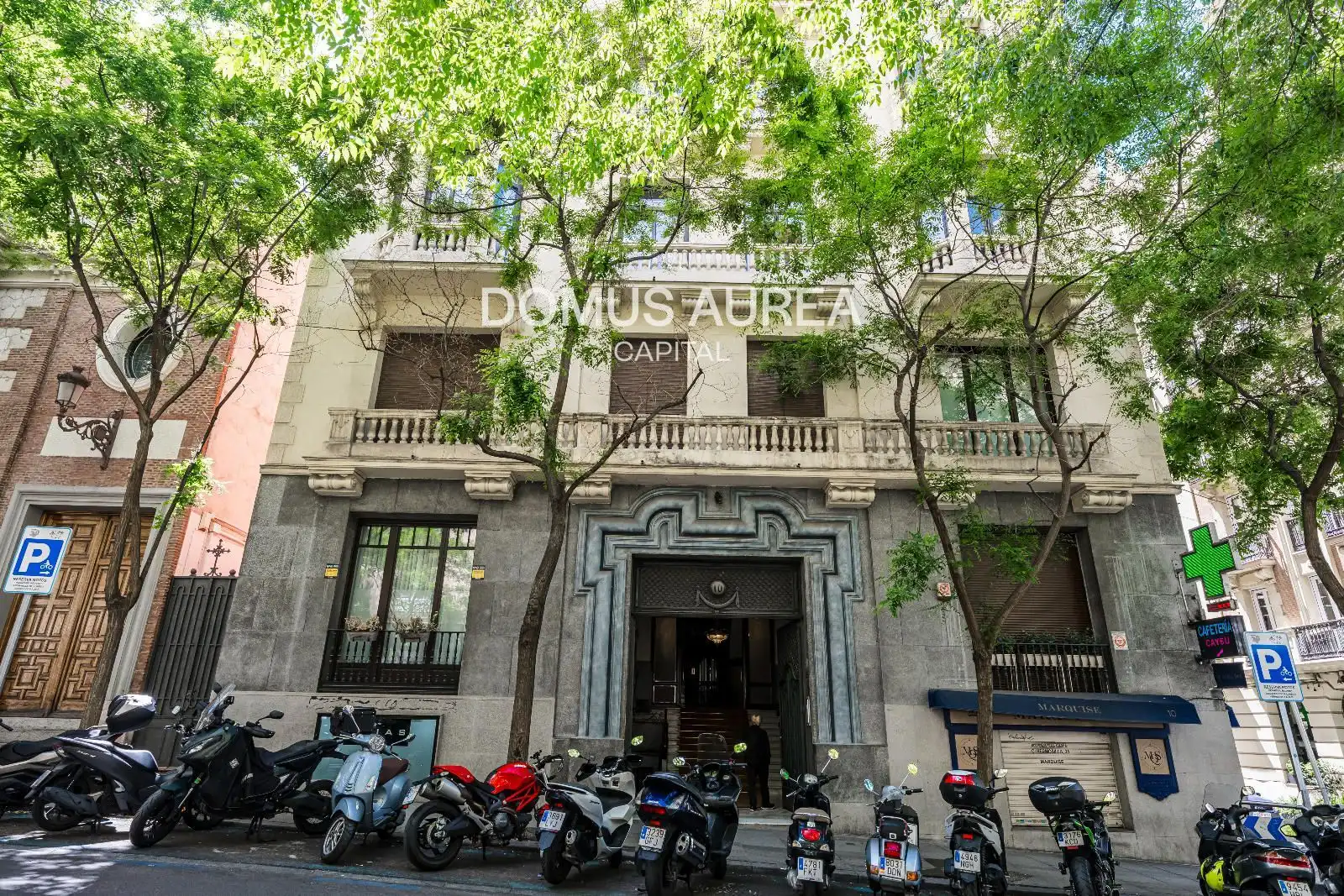 Exterior view of Flat for rent in Madrid  with Air Conditioner, Storage room and Furnished