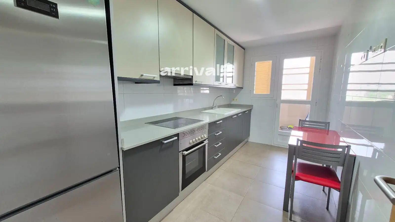 Küche von Wohnung zur Miete in Alboraya mit Klimaanlage, Heizung und Terrasse