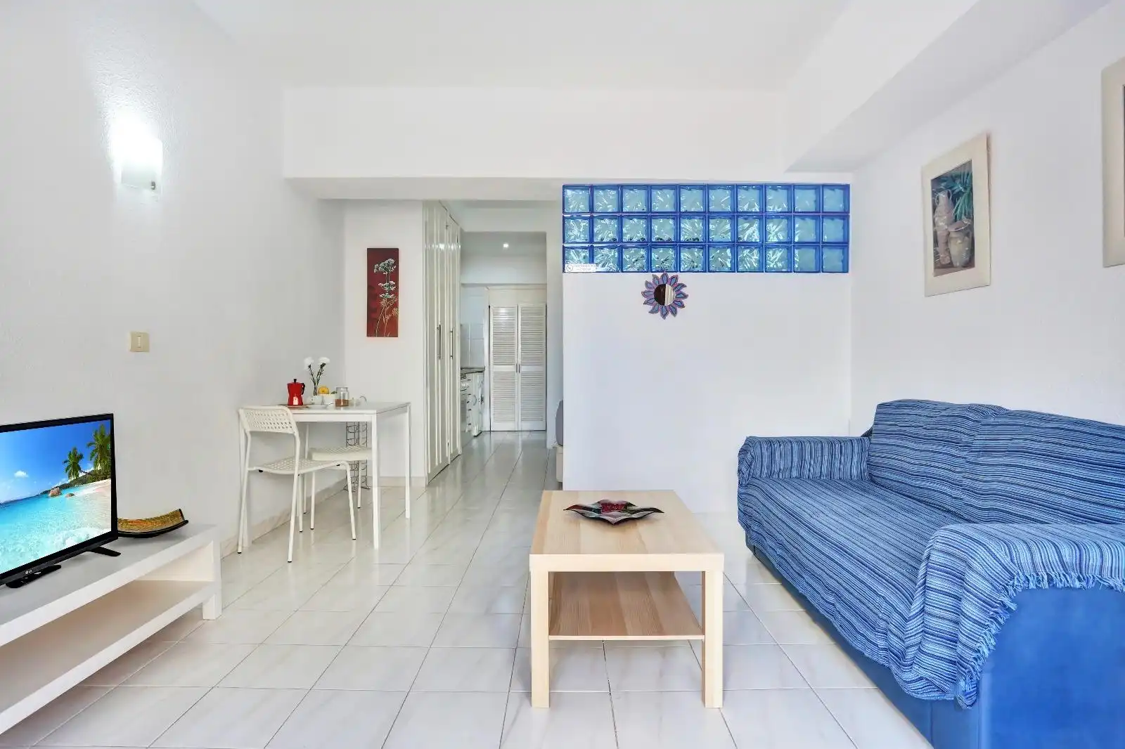Living room of Study for rent in Arona  with Terrace, Furnished and Community pool