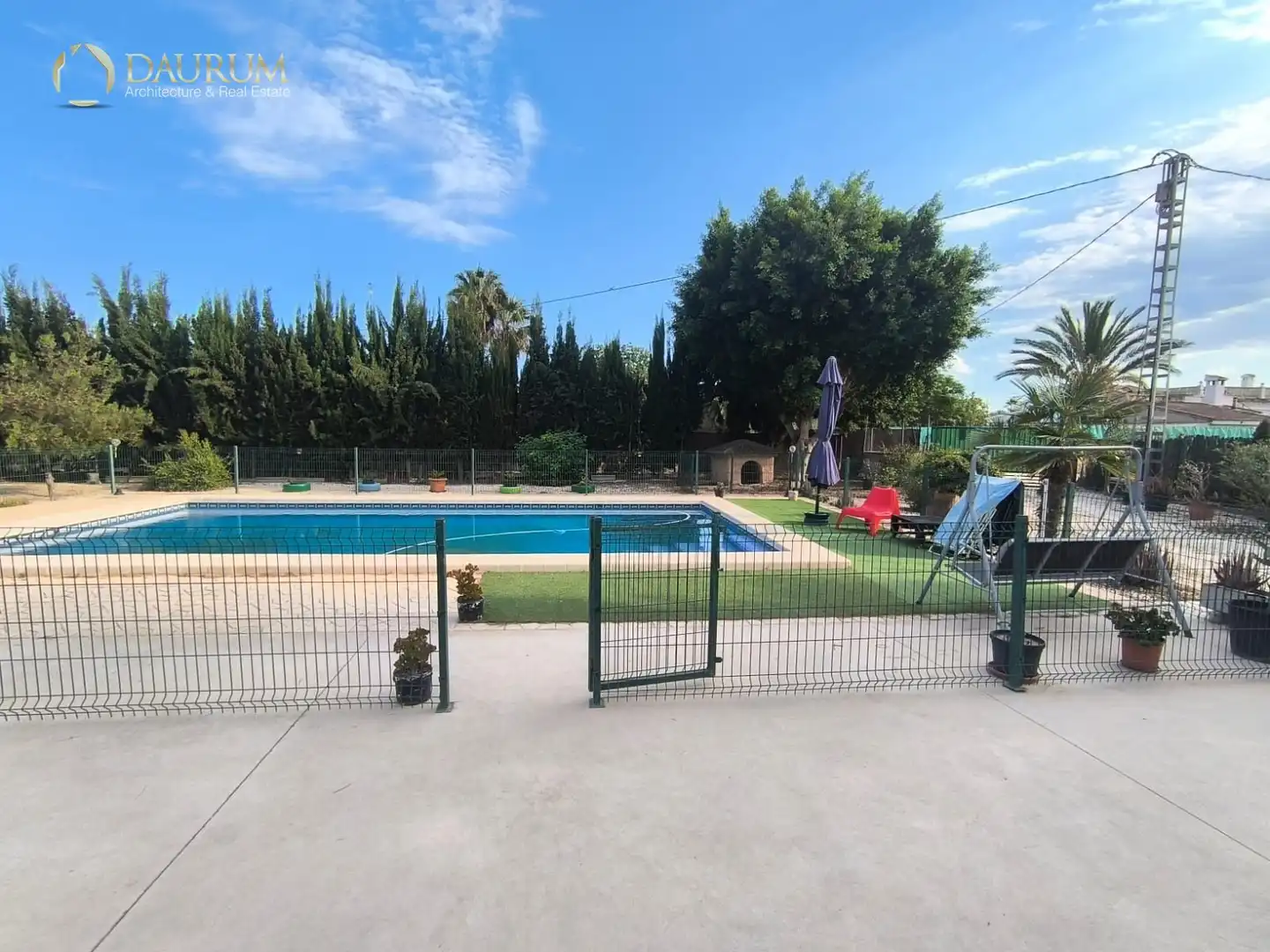 Piscina de Casa o chalet en venta en Elche / Elx con Aire acondicionado, Terraza y Piscina
