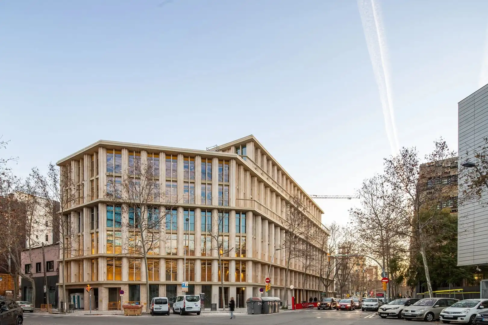 Vista exterior de Oficina de alquiler en Barcelona con Aire acondicionado, Calefacción y Terraza