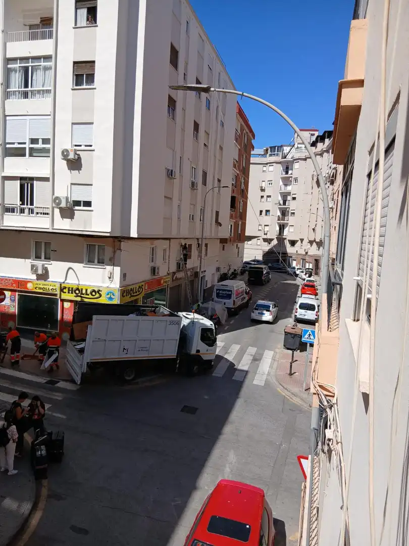Exterior view of Flat for sale in Málaga  with Parquet flooring