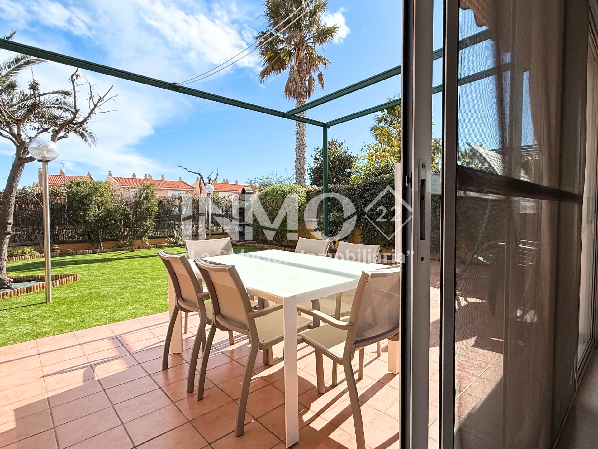 Terrassa de Casa o xalet en venda en Mont-roig del Camp amb Aire condicionat, Calefacció i Jardí privat