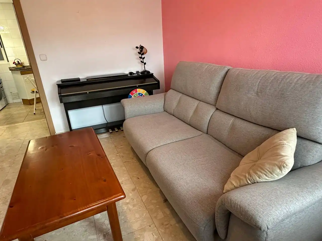Sala de estar de Piso en venta en Gandia con Aire acondicionado, Calefacción y Parquet