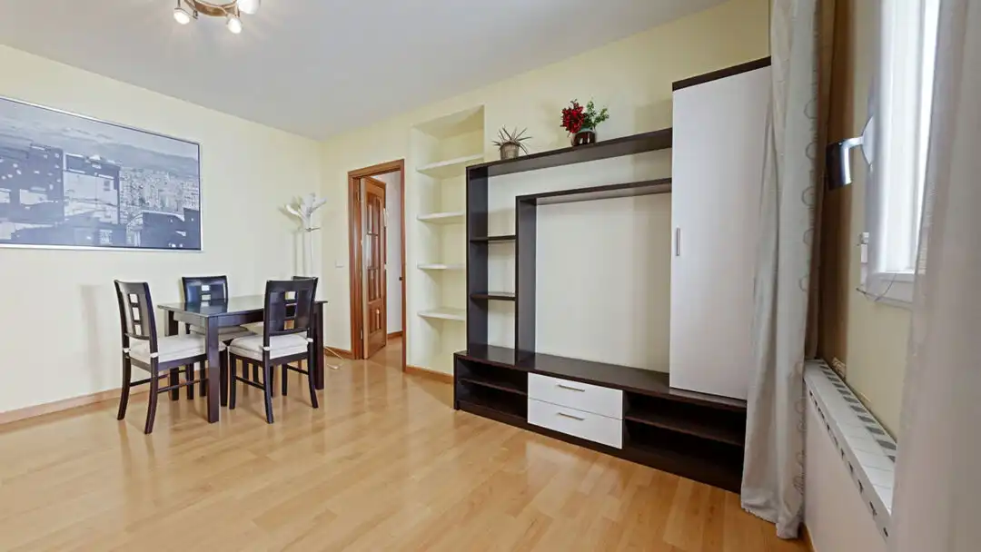 Wohnzimmer von Wohnung zur Miete in Madrid mit Klimaanlage, Heizung und Terrasse
