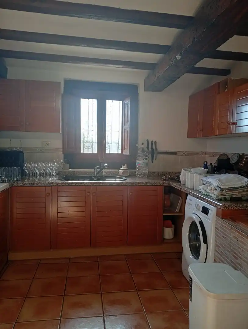 Cuina de Casa o xalet en venda en Castellón de la Plana / Castelló de la Plana amb Jardí privat, Terrassa i Traster