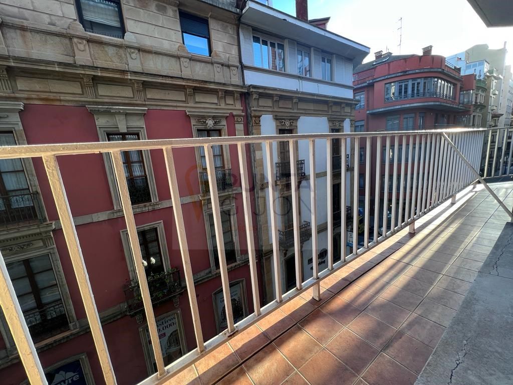 Balcony of Flat to rent in Gijón 