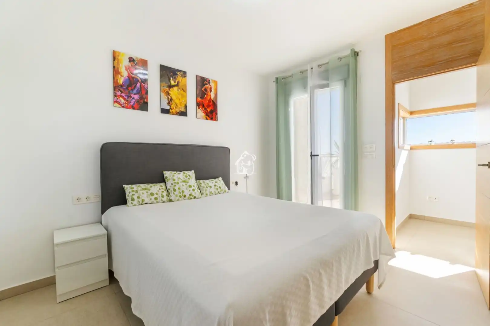 Habitación de Casa o chalet de alquiler en Guardamar del Segura con Aire acondicionado, Jardín privado y Terraza