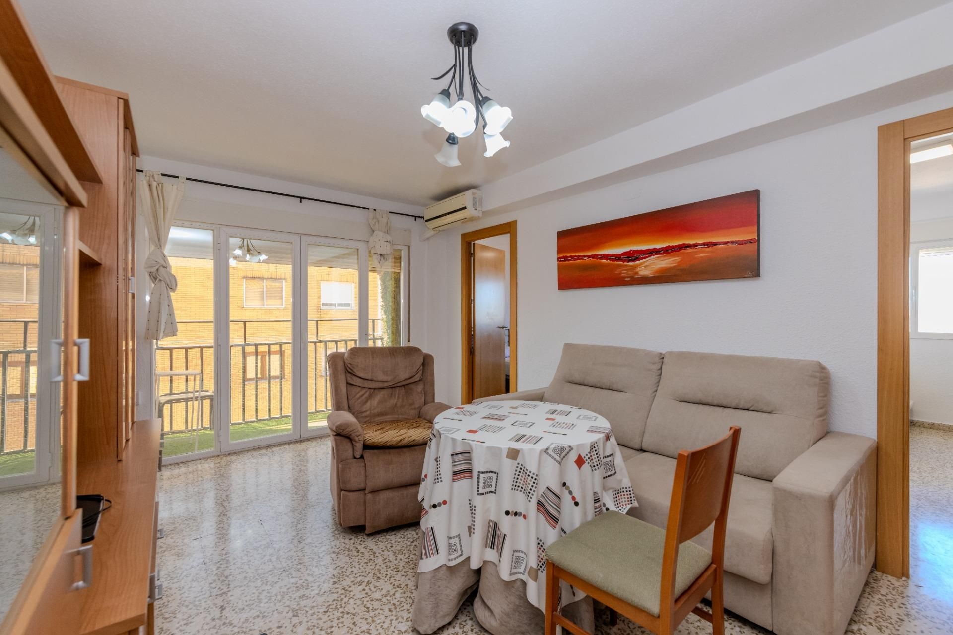 Bedroom of Flat to rent in  Granada Capital  with Terrace and Balcony