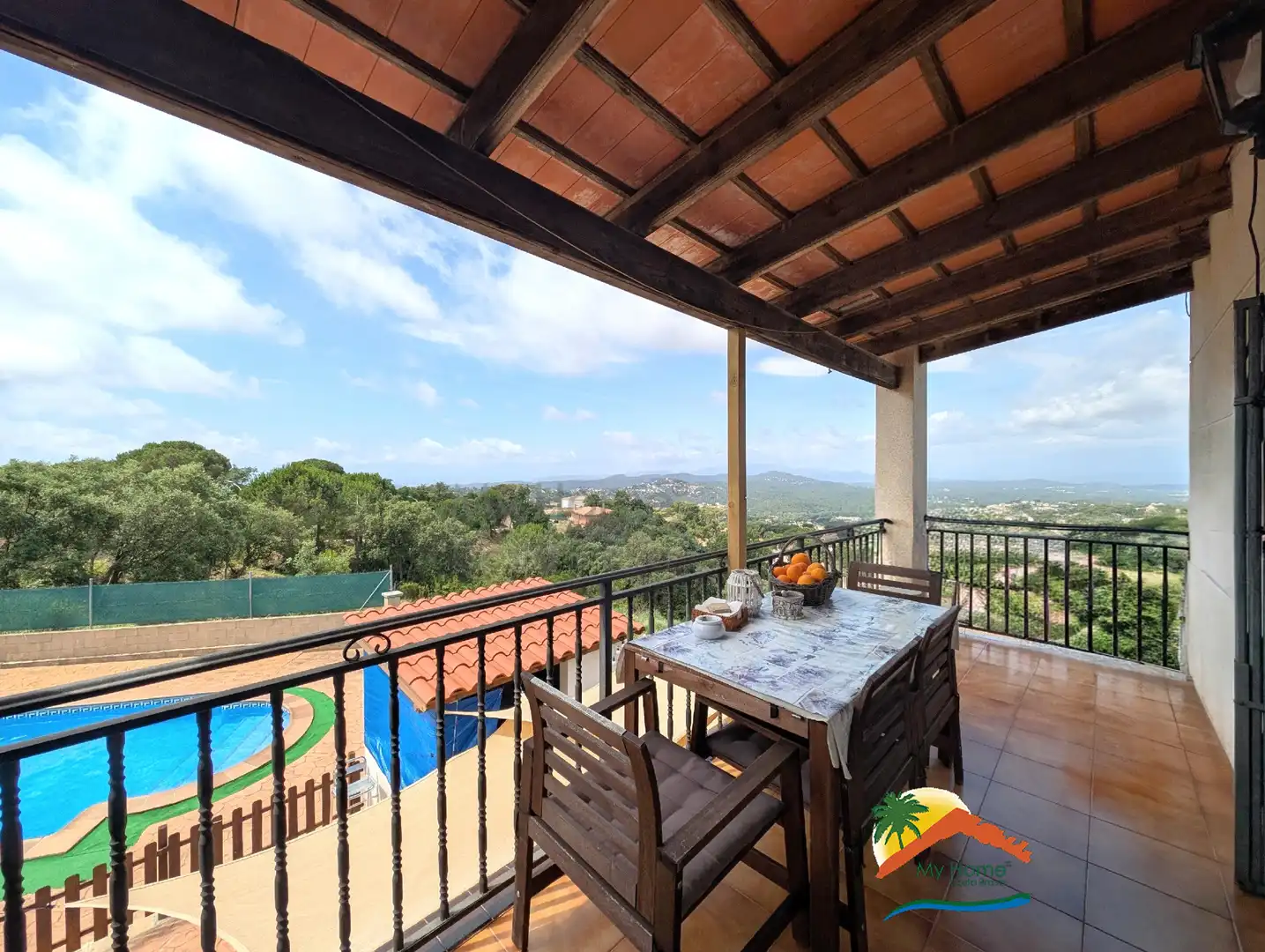 Terrassa de Casa o xalet en venda en Vidreres amb Calefacció, Jardí privat i Terrassa
