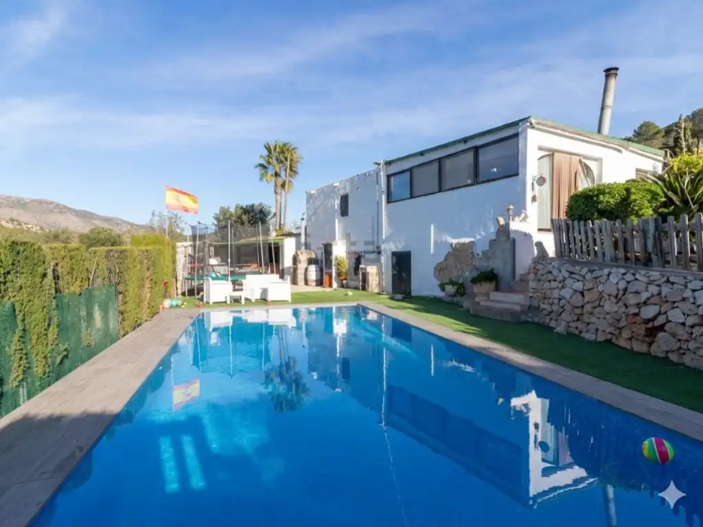 Piscina de Finca rústica en venta en Benissa con Terraza y Piscina