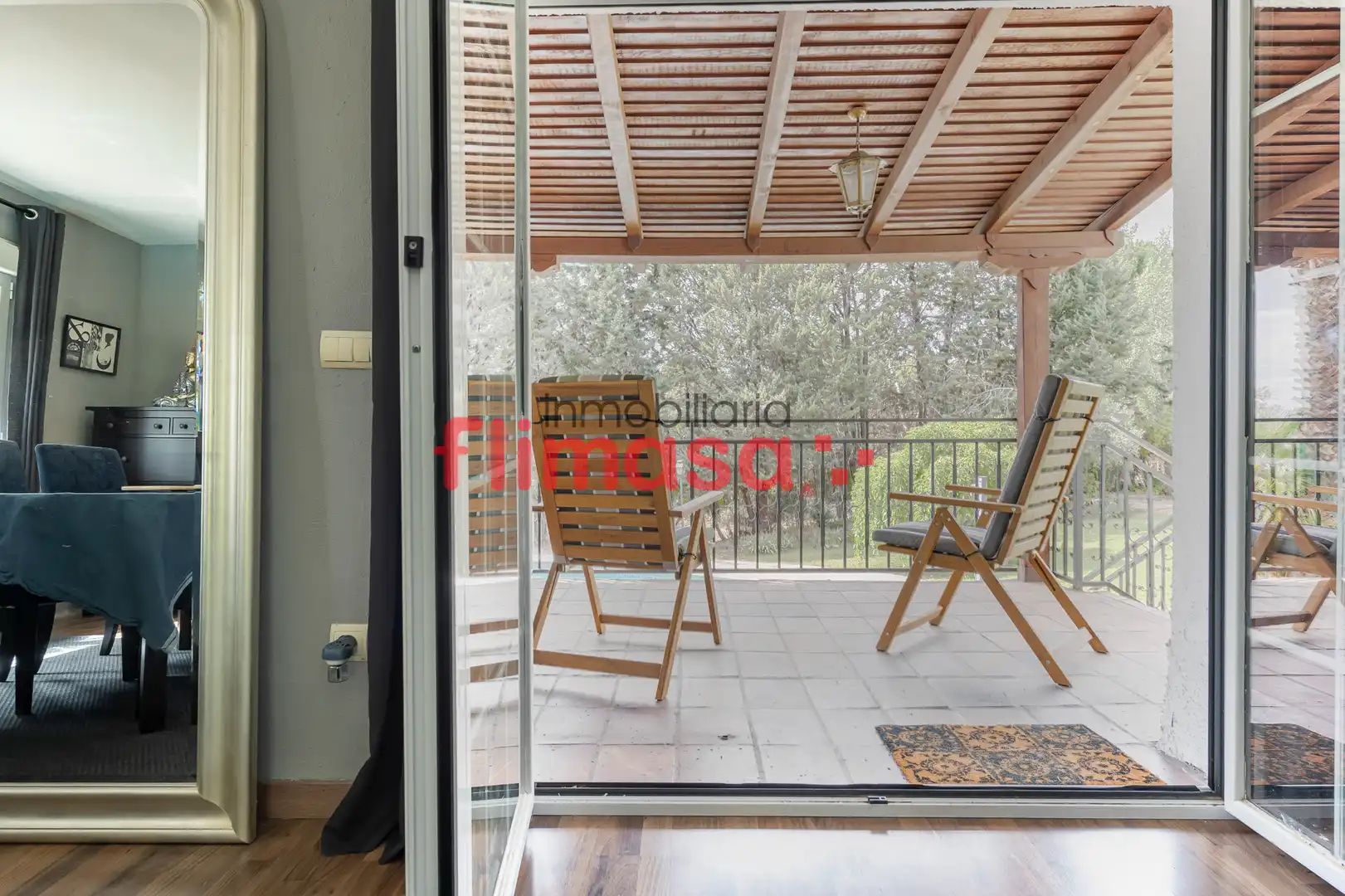 Terraza de Casa o chalet en venta en Villaviciosa de Odón con Aire acondicionado, Calefacción y Piscina