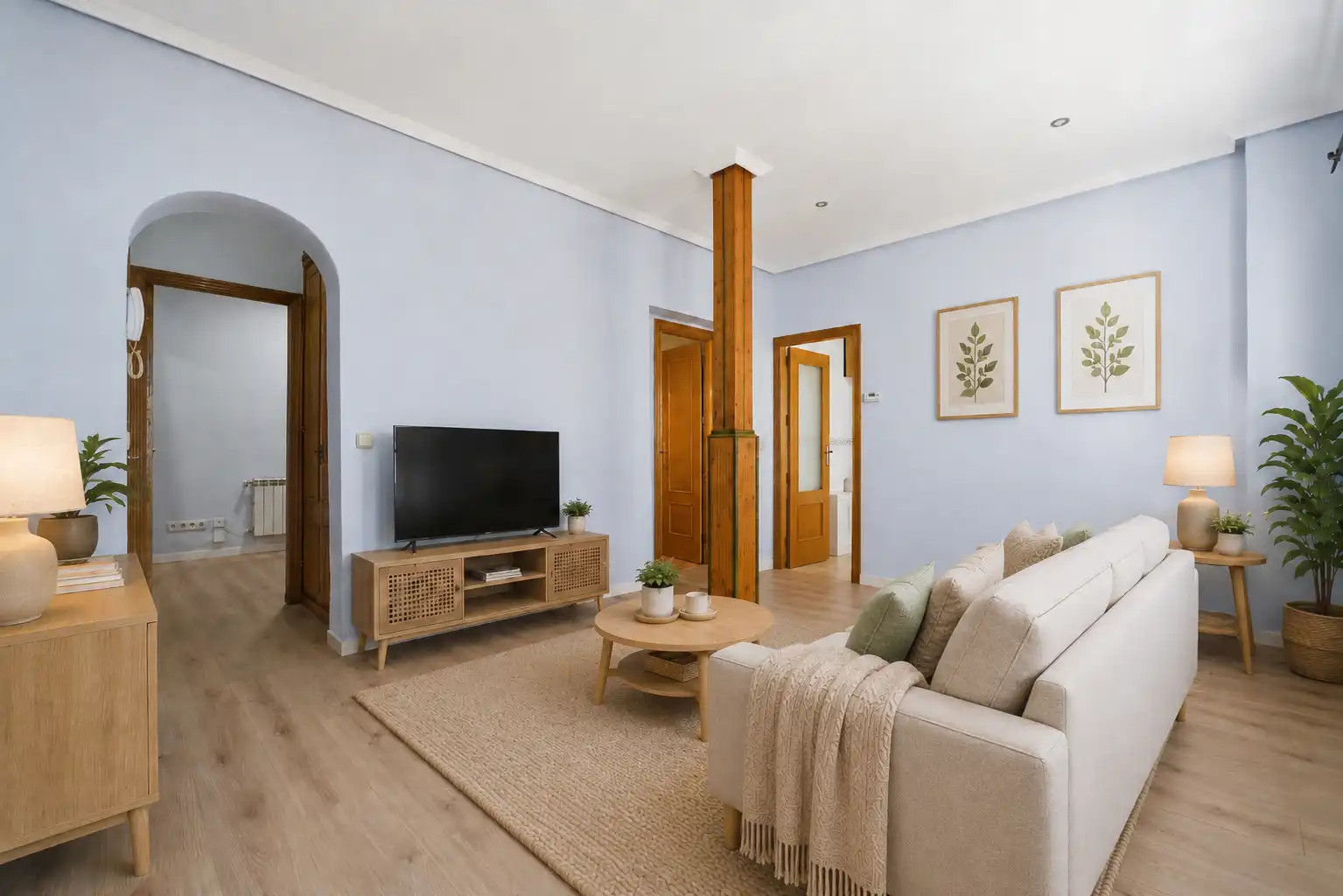 Sala de estar de Piso en venta en Madrid con Aire acondicionado, Calefacción y Horno