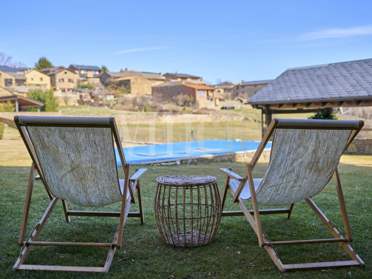 Terraza de Casa adosada en venta en Isòvol con Calefacción, Parquet y Terraza