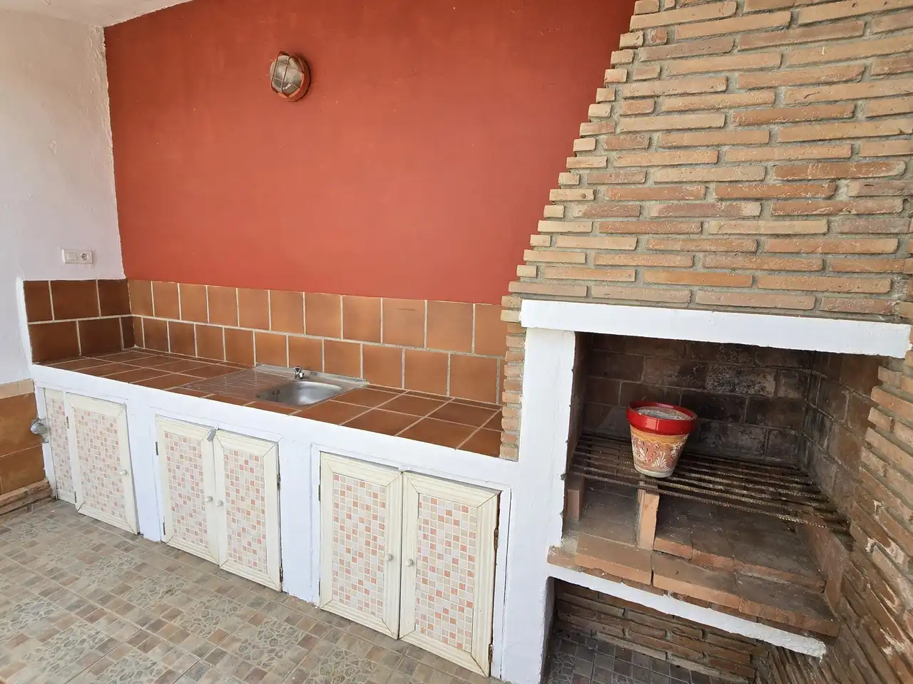 Cocina de Casa o chalet en venta en Canillas de Aceituno con Aire acondicionado y Terraza