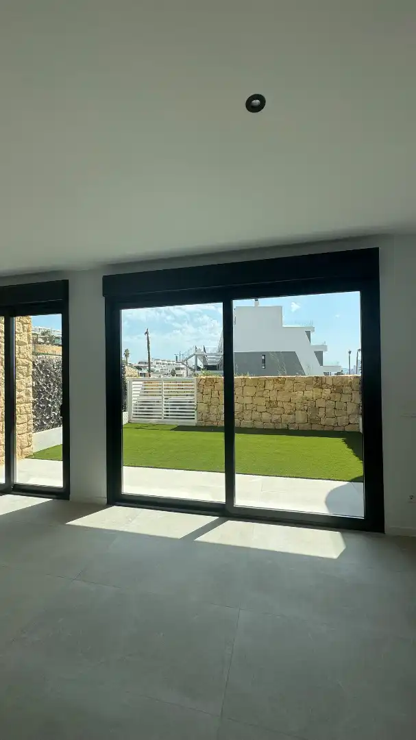 Terrasse von Maisonette zum Verkauf in La Nucia mit Klimaanlage, Privatgarten und Terrasse