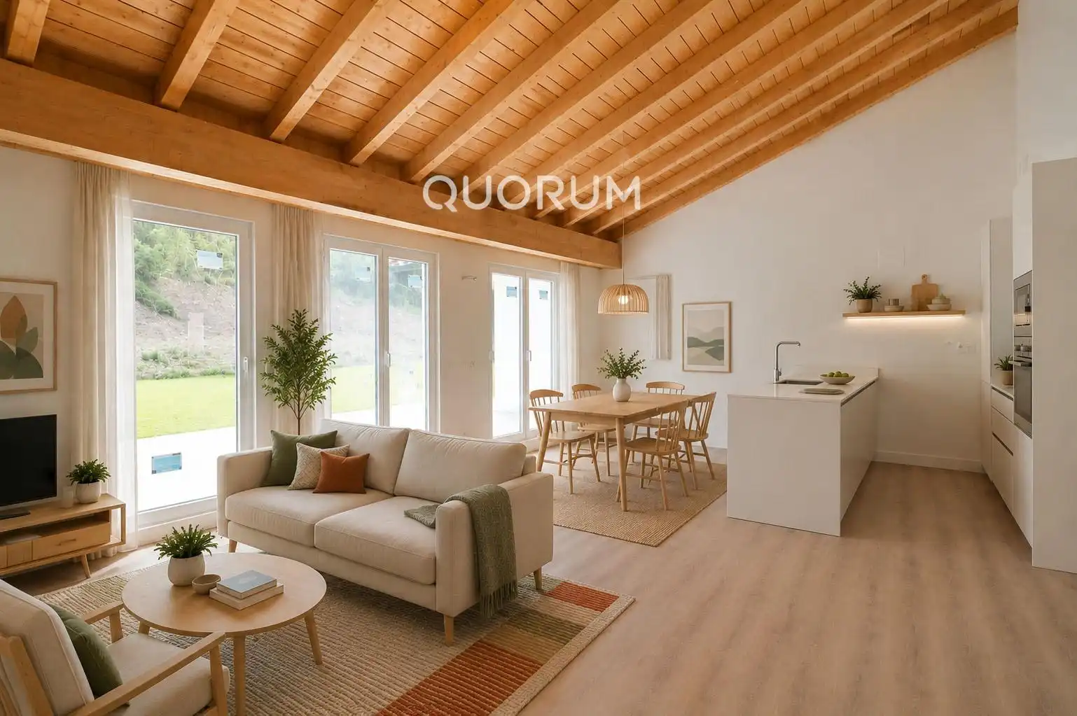 Sala de estar de Casa adosada en venta en Mungia con Calefacción, Jardín privado y Trastero