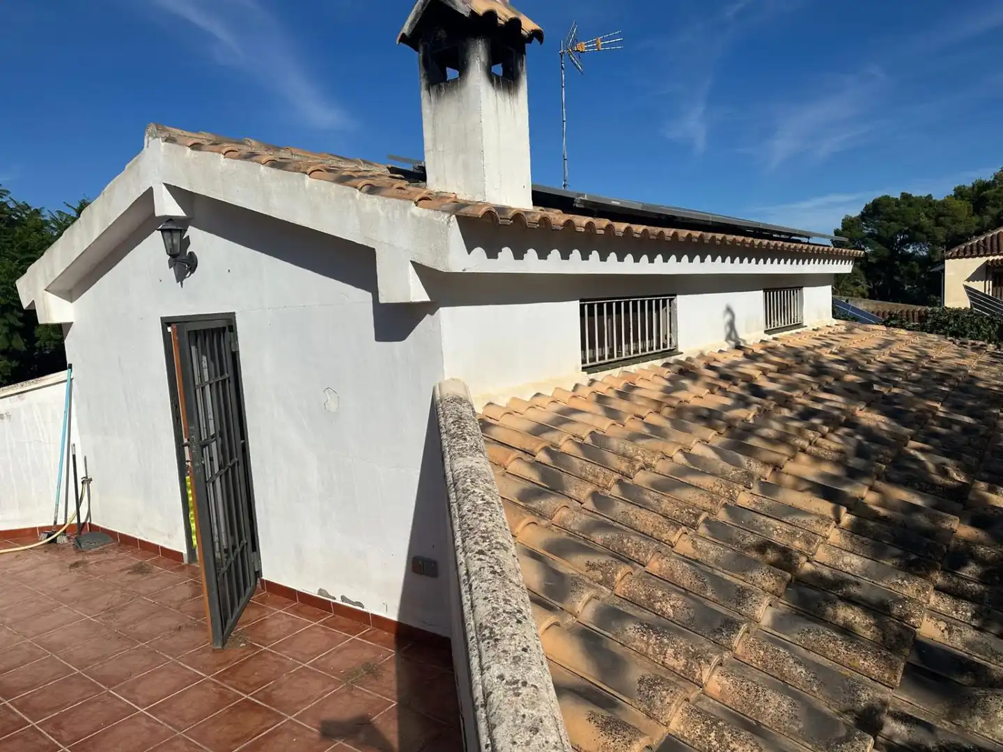Xalet amb terrassa en venda a La Presa - Collado - La Malla