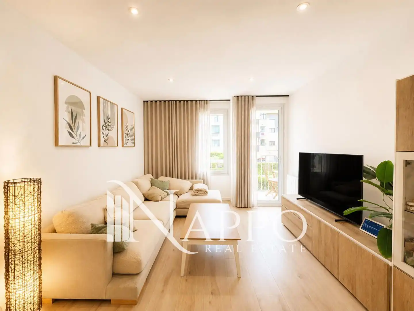 Living room of Flat for sale in  Palma de Mallorca  with Air Conditioner, Heating and Terrace