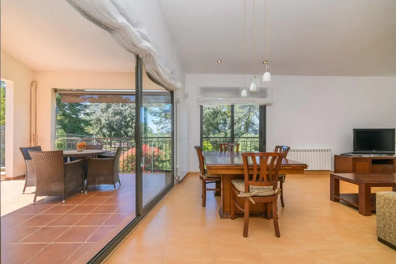 Menjador de Casa o xalet en venda en Castellnou de Bages amb Jardí privat, Terrassa i Piscina