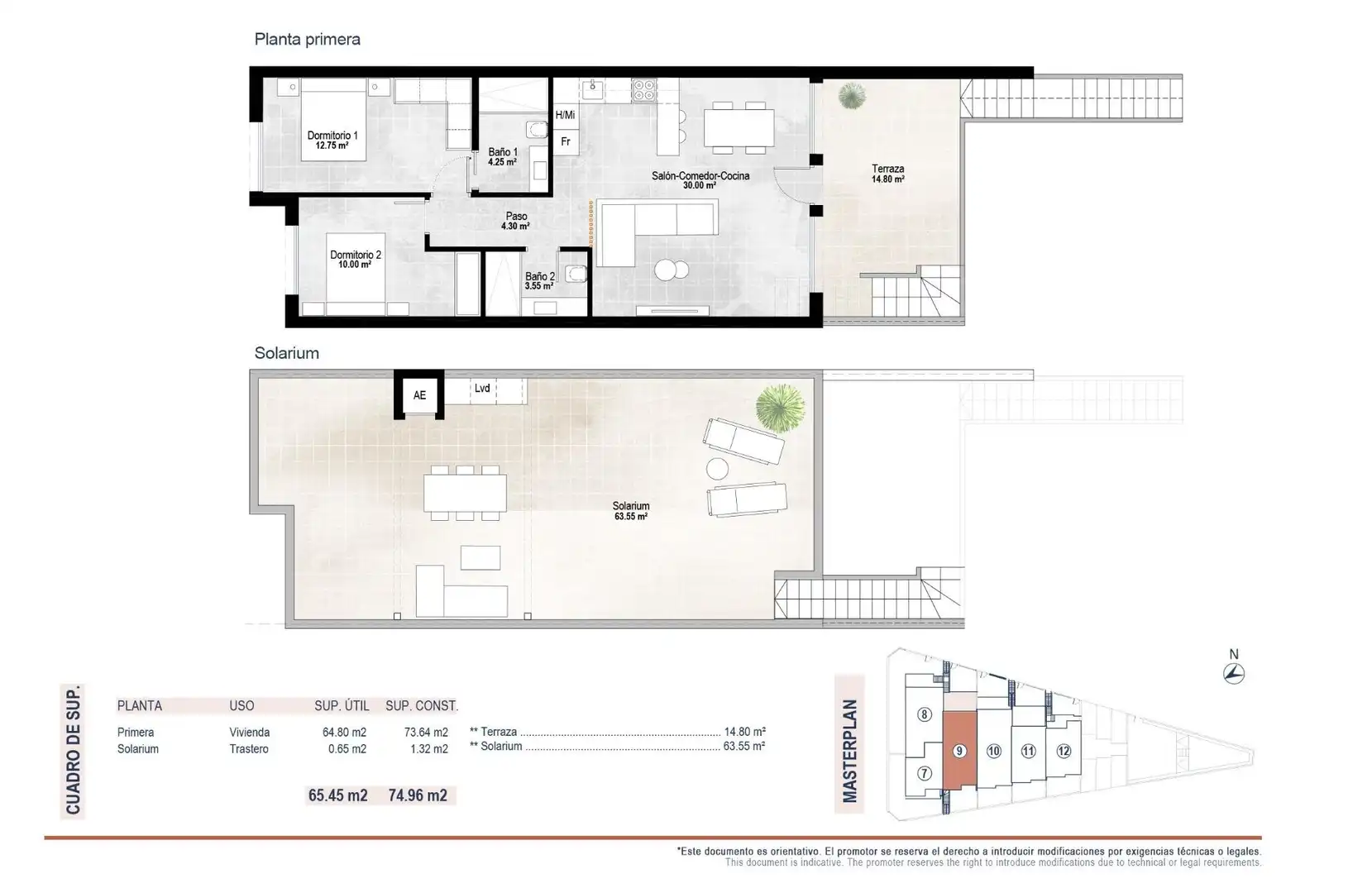 Appartement avec terrasse à vendre à San Pedro del Pinatar, imagen 10