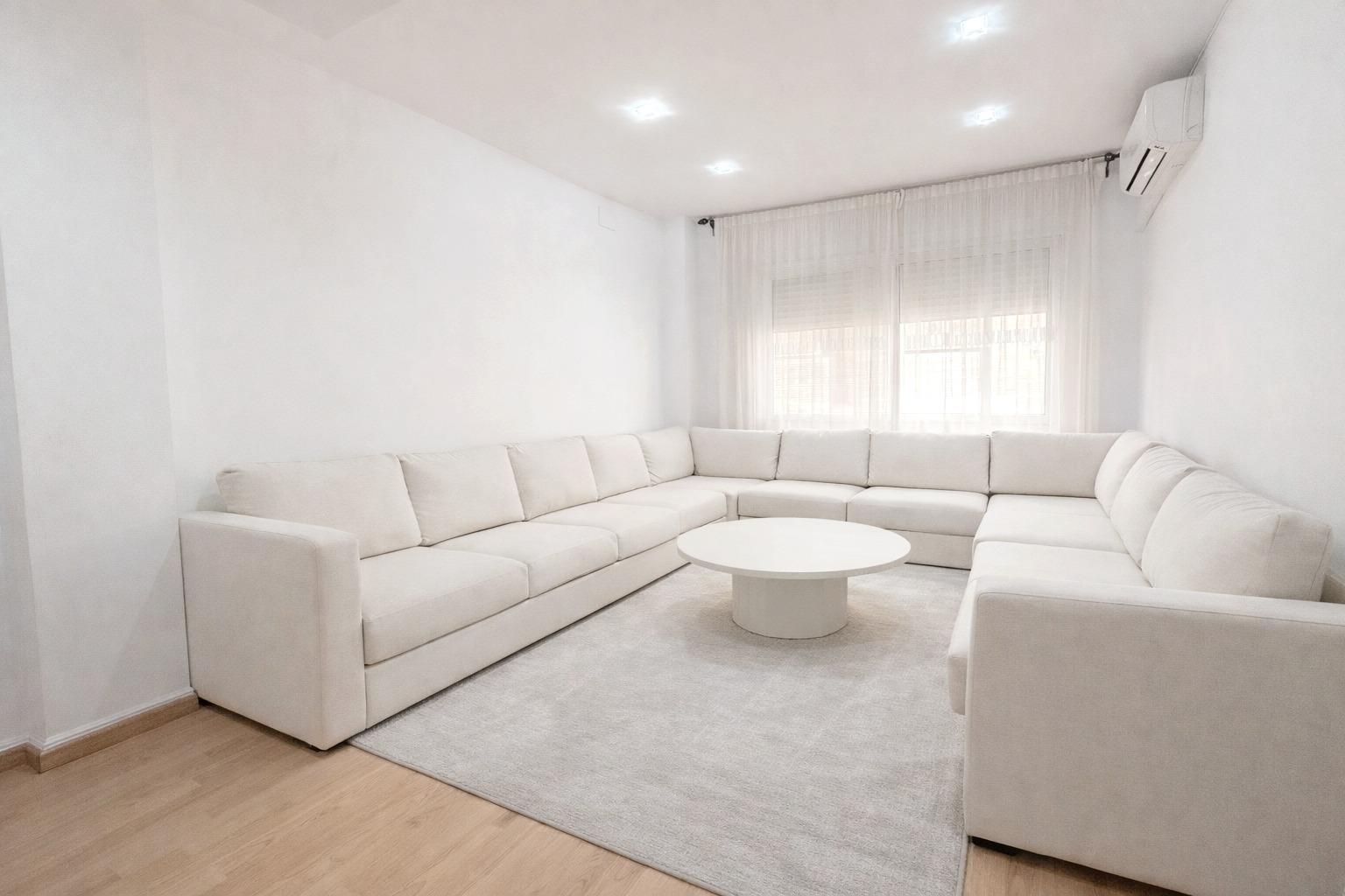 Wohnzimmer von Wohnung zum Verkauf in Albal mit Klimaanlage, Terrasse und Balkon