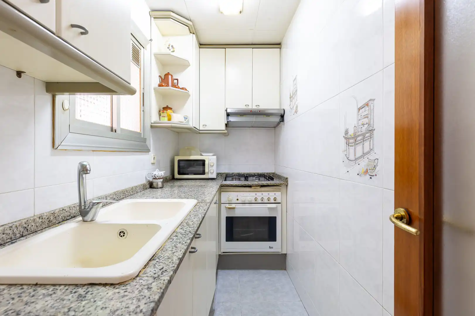 Cocina de Casa o chalet en venta en Terrassa con Terraza, Horno y Microondas