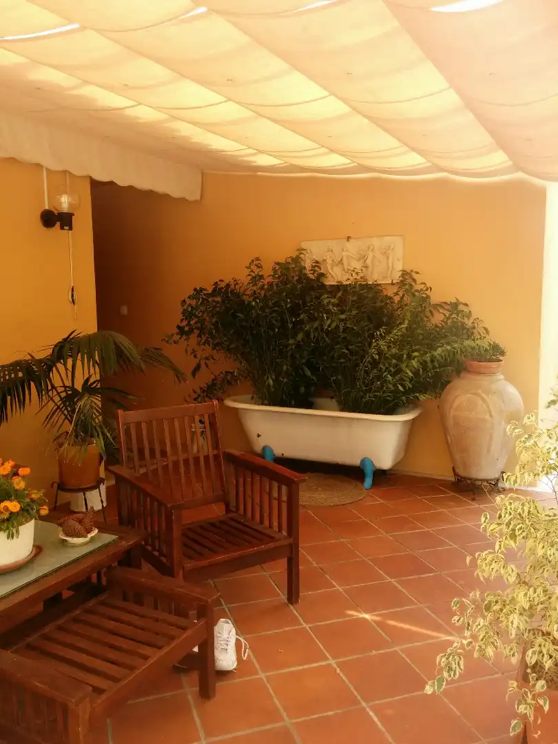 Jardí de Casa o xalet en venda en Alcalá de Guadaira amb Aire condicionat, Calefacció i Jardí privat