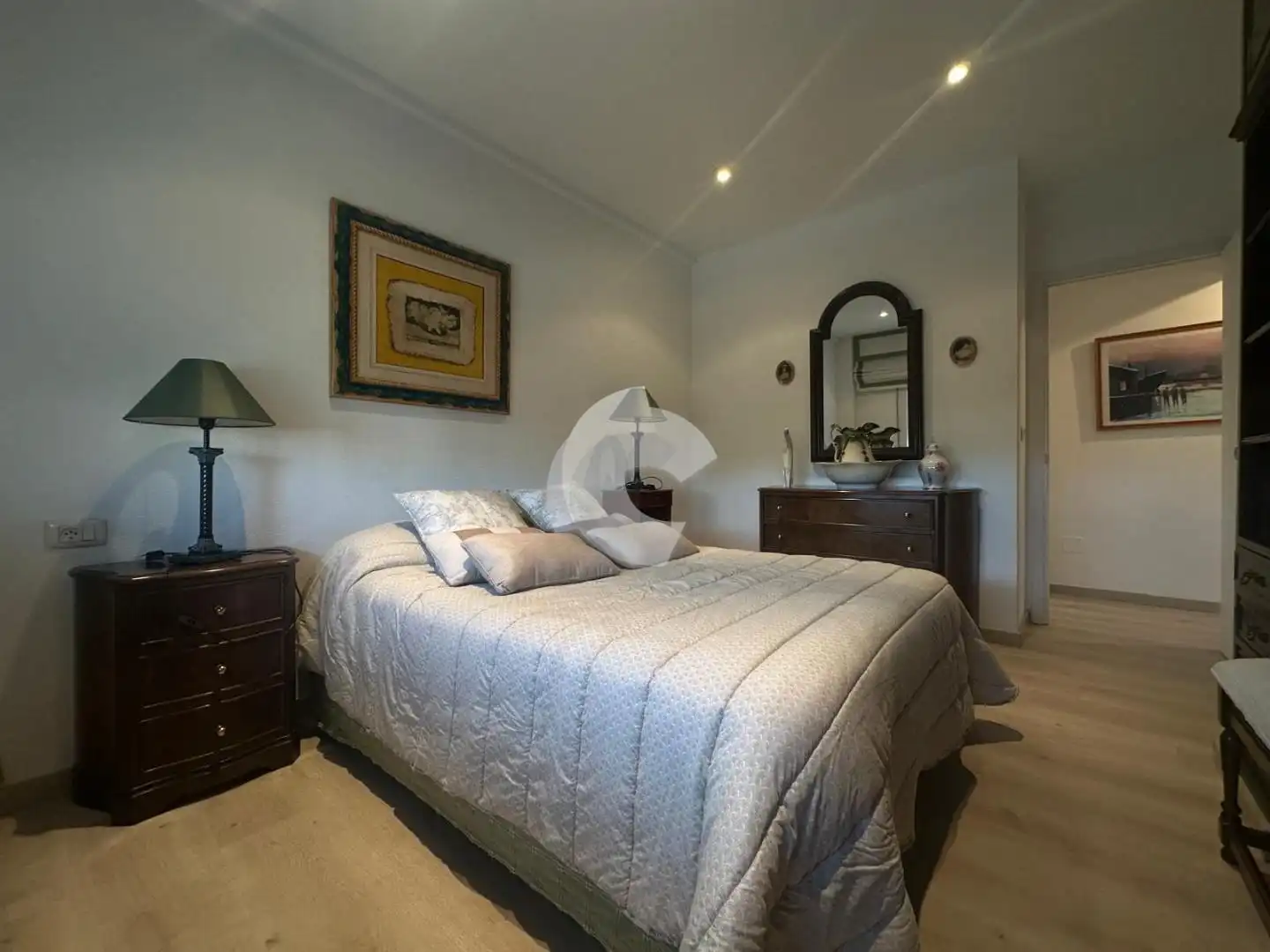 Schlafzimmer von Wohnung zur Miete in Santiago de Compostela  mit Heizung