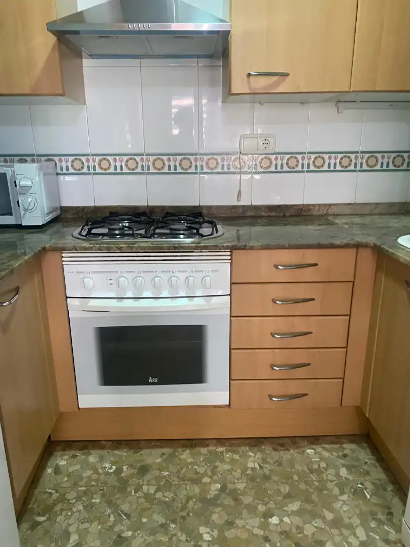Kitchen of Study for sale in Castellón de la Plana / Castelló de la Plana  with Heating, Furnished and Oven