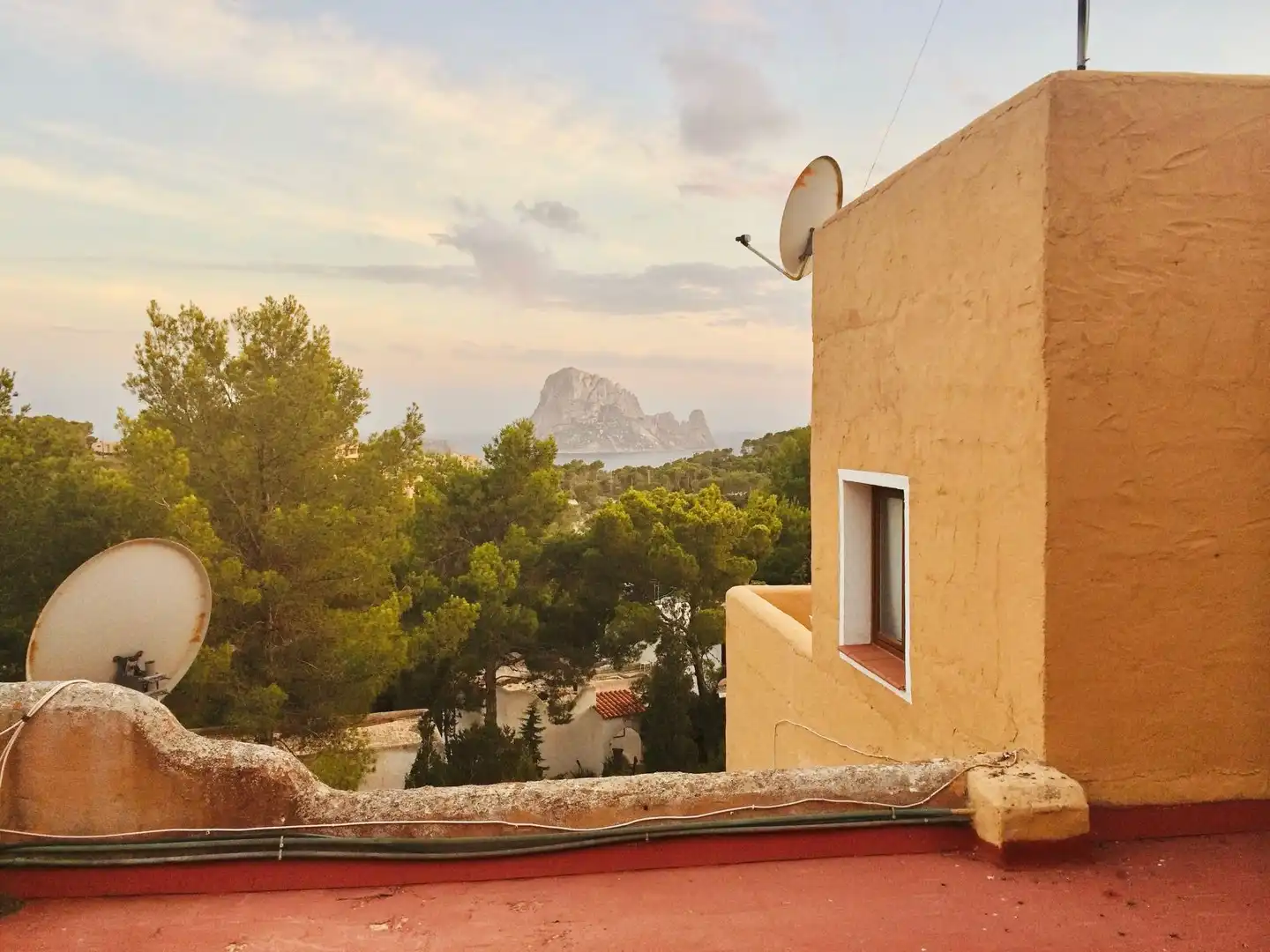 Exterior view of Apartments for sale in Sant Josep de sa Talaia  with Air Conditioner and Furnished