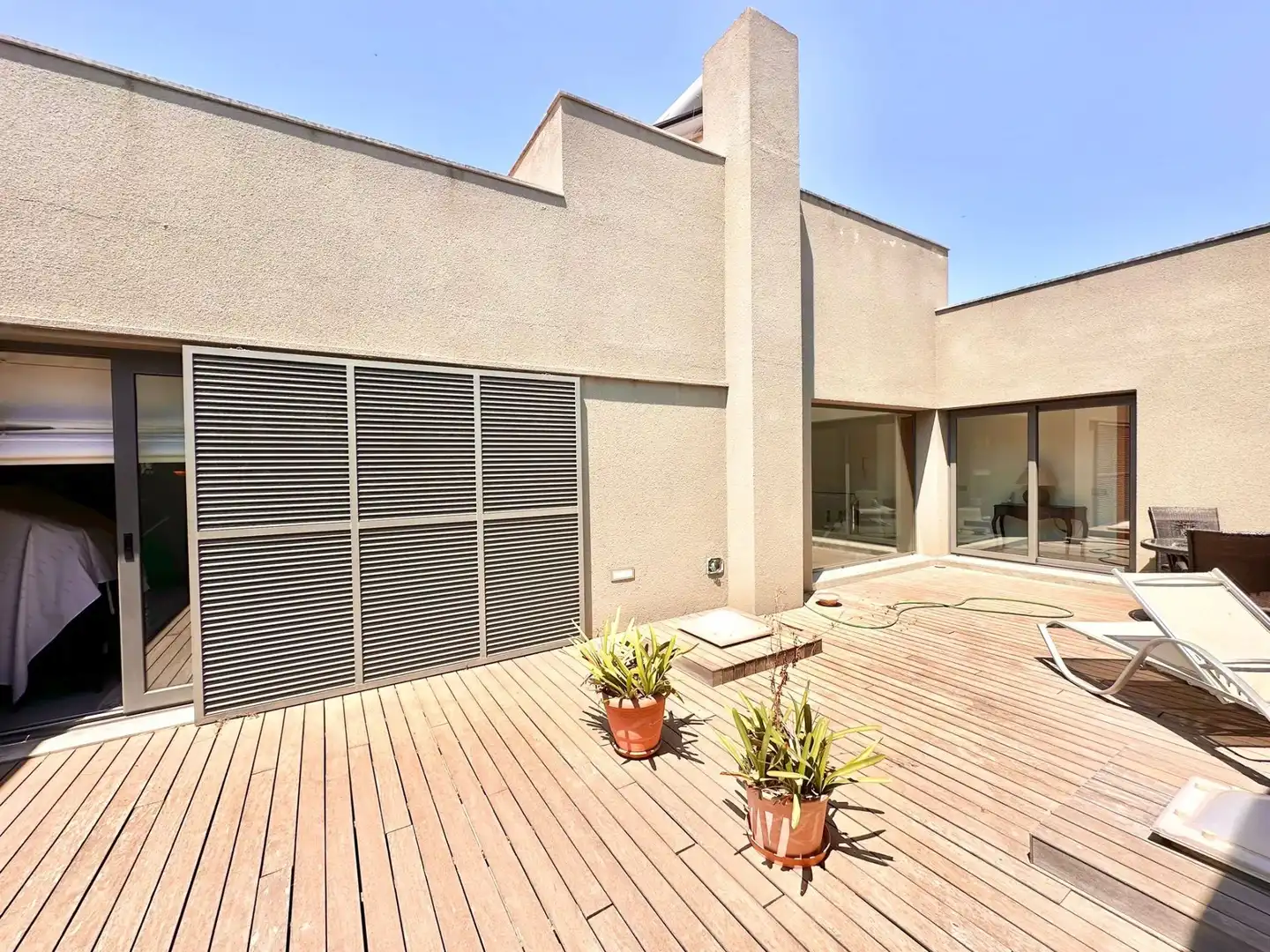 Terrassa de Casa adosada en venda en Maó - Mahón amb Aire condicionat, Calefacció i Jardí privat