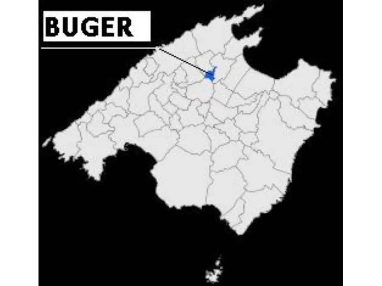 Finca rústica en venta en Búger con Jardín privado, Terraza y Piscina