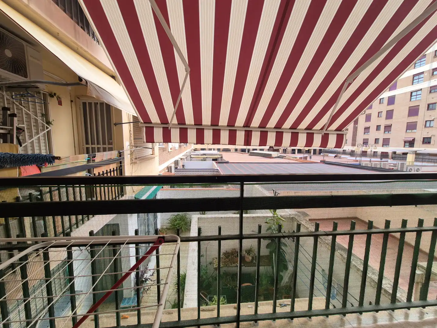 Balcony of Flat for sale in Valencia  with Air Conditioner, Parquet flooring and Oven