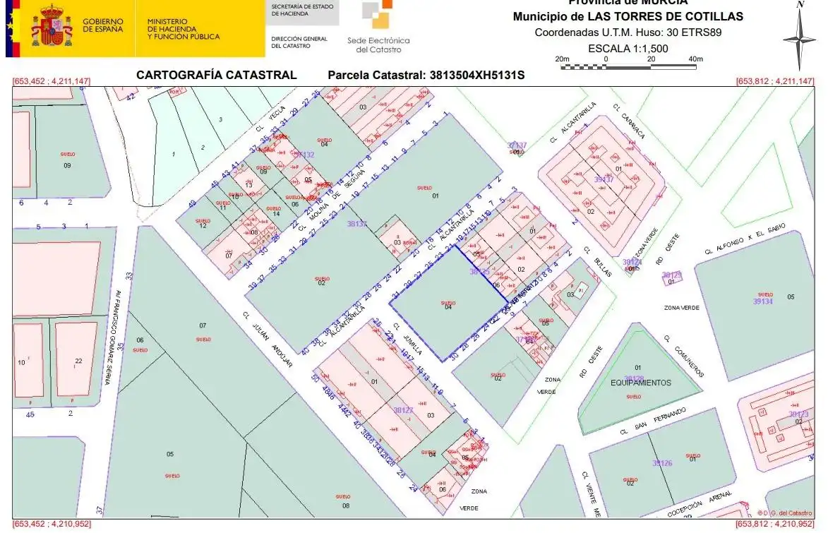 Residencial en venta en Las Torres de Cotillas