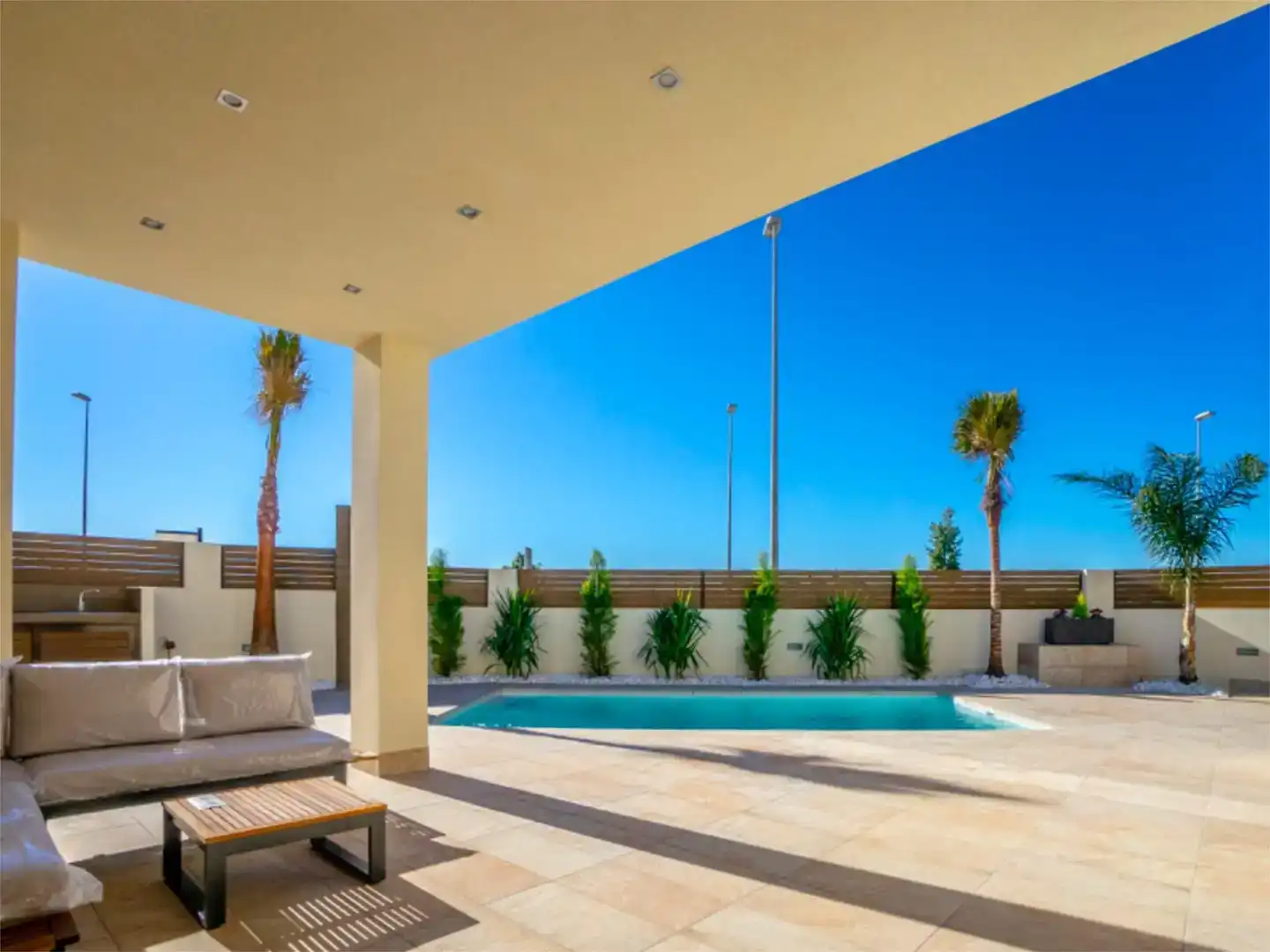 Terrassa de Casa o xalet en venda en Rojales amb Jardí privat, Parquet i Piscina