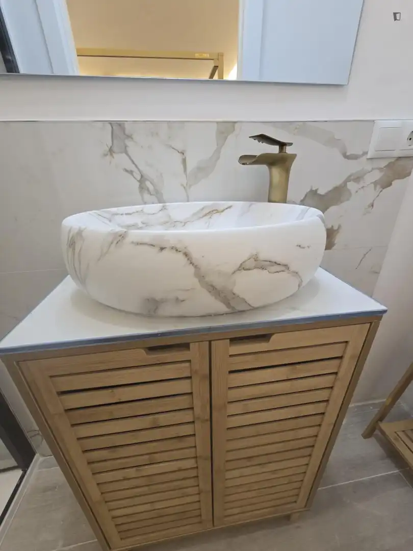 Baño de Casa o chalet de alquiler en Madrid con Aire acondicionado, Amueblado y Lavadora