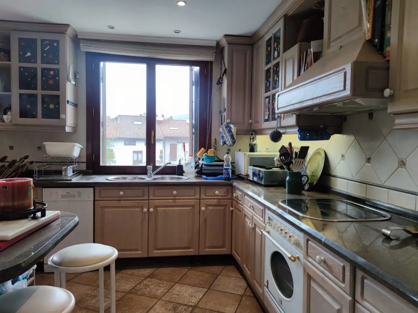 Cocina de Apartamento en venta en Ezcaray con Calefacción, Terraza y Trastero