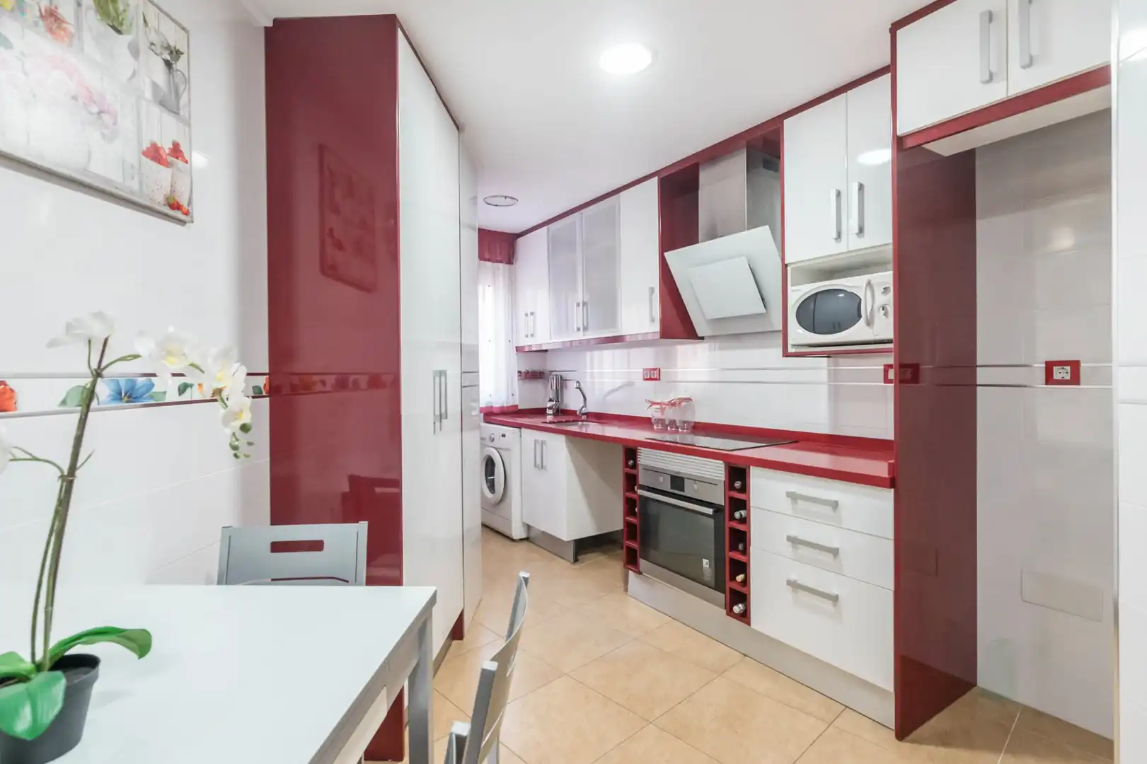 Cocina de Piso en venta en Murcia con Parquet, Amueblado y Horno