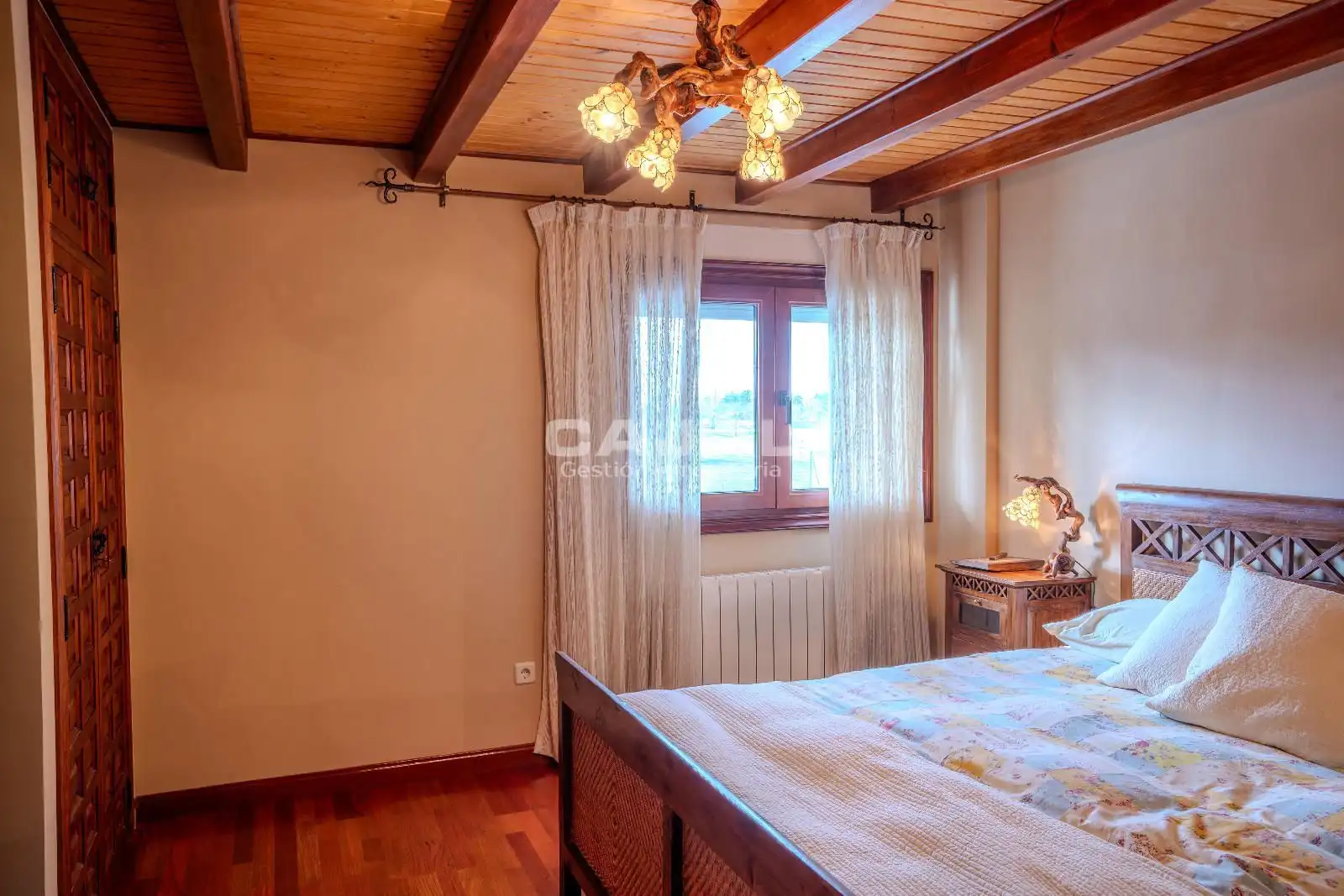 Bedroom of Detached homes for sale in Riaza  with Heating, Storage room and Swimming Pool