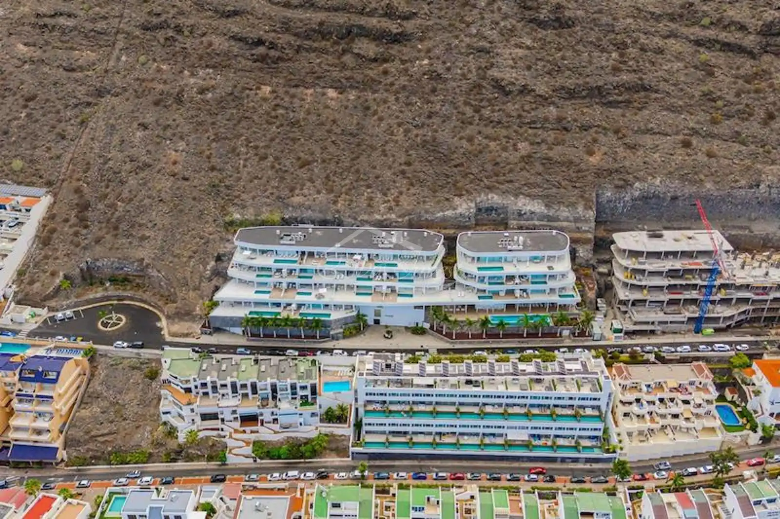 Vista exterior de Àtic en venda en Santiago del Teide amb Aire condicionat, Terrassa i Traster