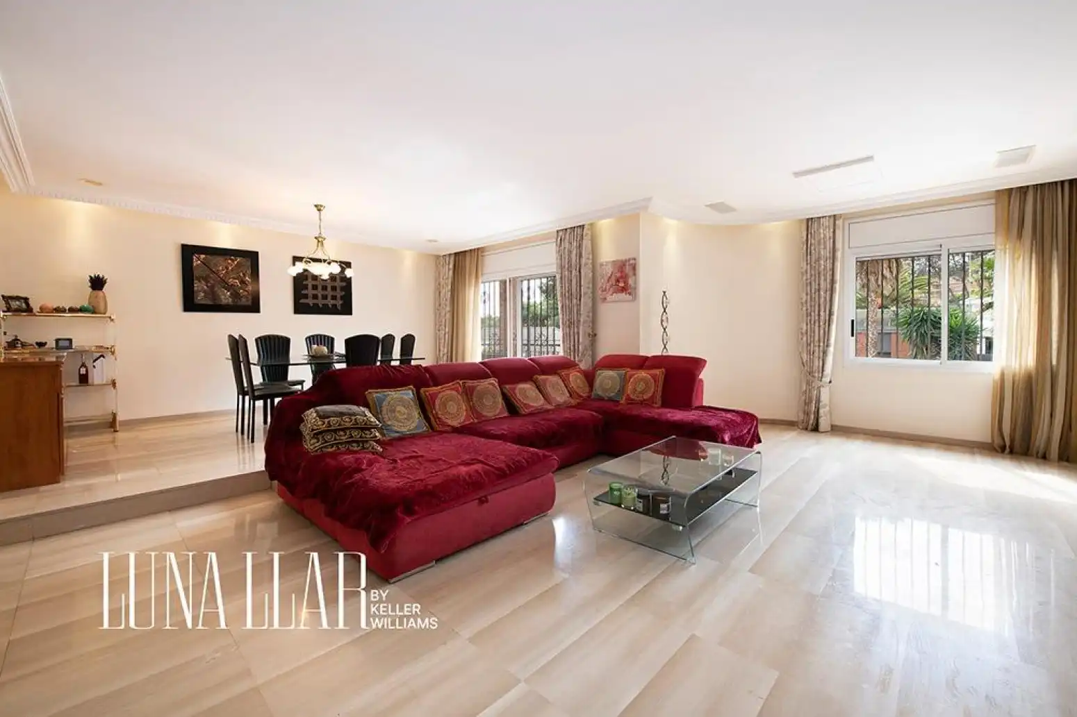 Living room of Houses for sale in Castelldefels  with Air Conditioner, Heating and Terrace