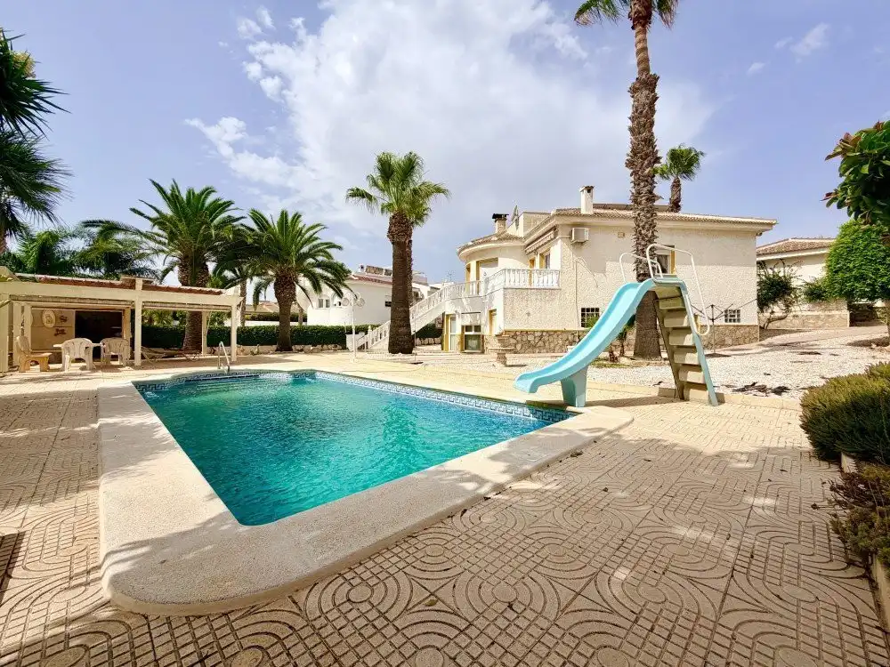 Swimming pool of Houses for sale in Rojales  with Private garden, Terrace and Swimming Pool