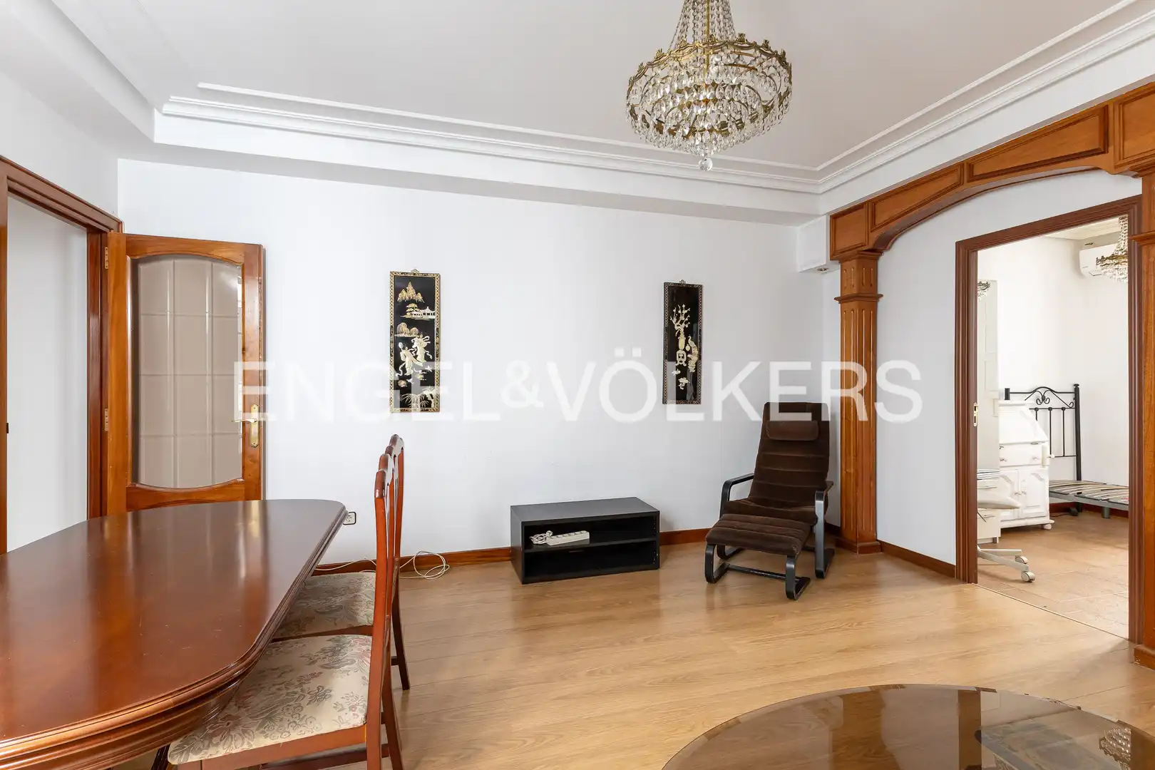 Living room of Flat for sale in Madrid  with Air Conditioner, Heating and Balcony