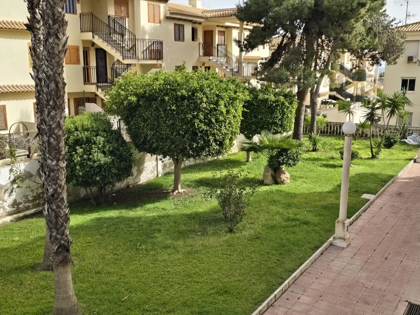 Garten von Wohnungen zum Verkauf in Torrevieja mit Möbliert und Gemeinschaftspool