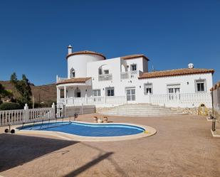 Vista exterior de Casa o xalet en venda en Cantoria amb Aire condicionat i Piscina