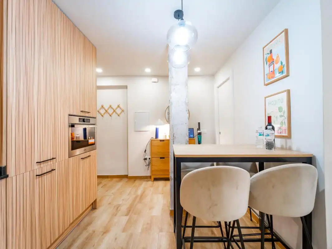 Cocina de Planta baja en venta en Málaga con Aire acondicionado, Calefacción y Terraza